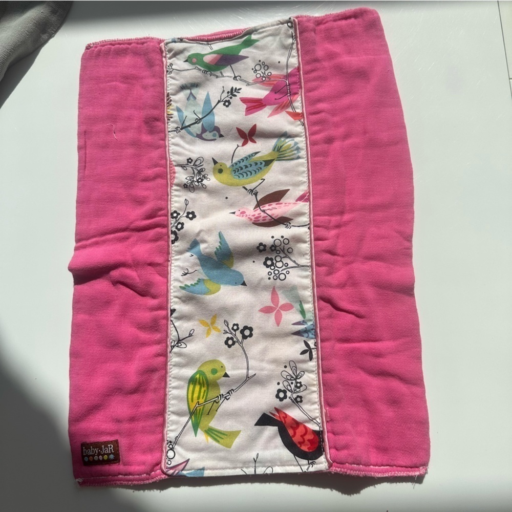 Maisonette Baby girl burb cloth